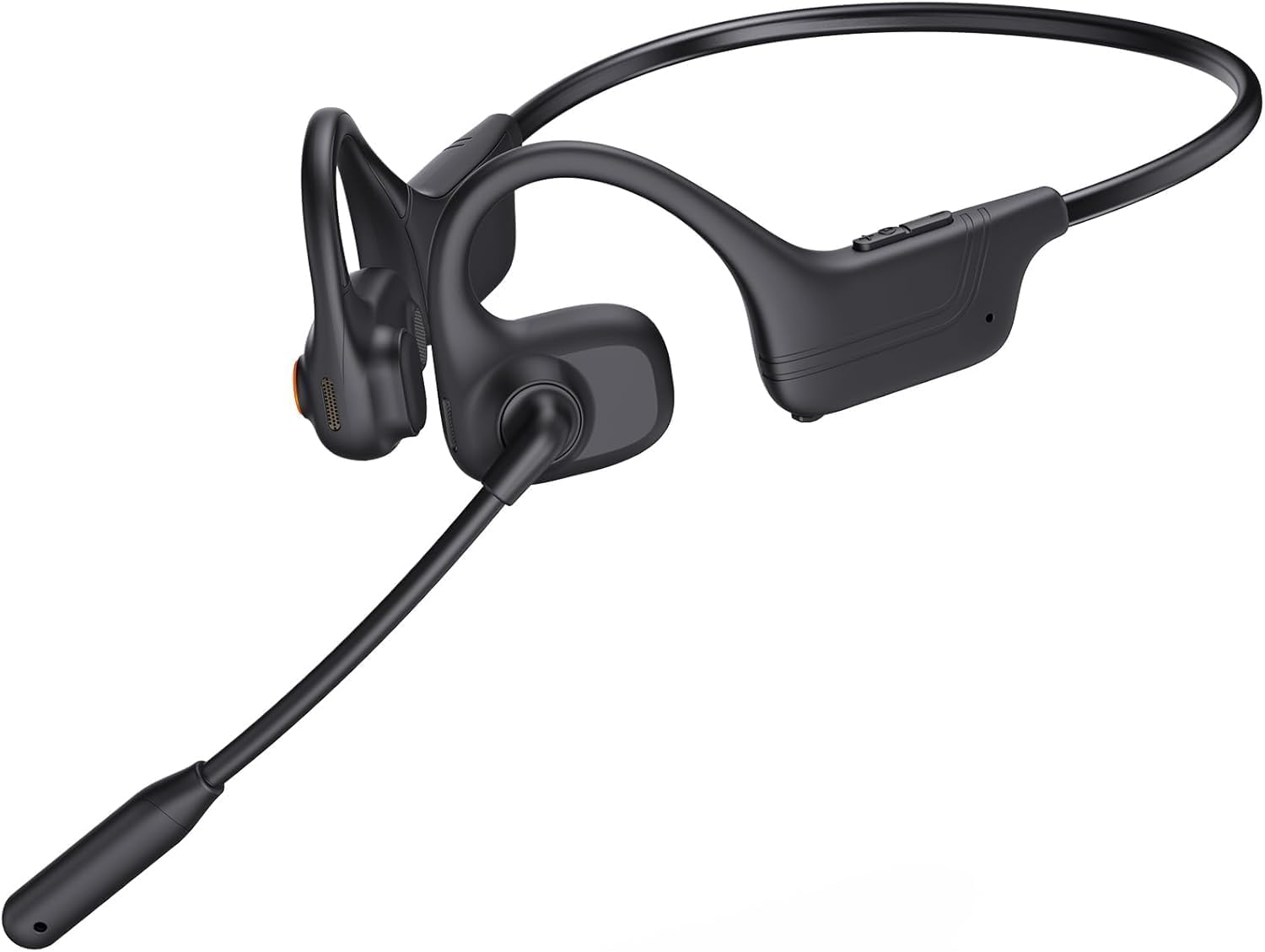 Open Ear Headphones with Mic, Bluetooth Headset with Microphone, AI No ...