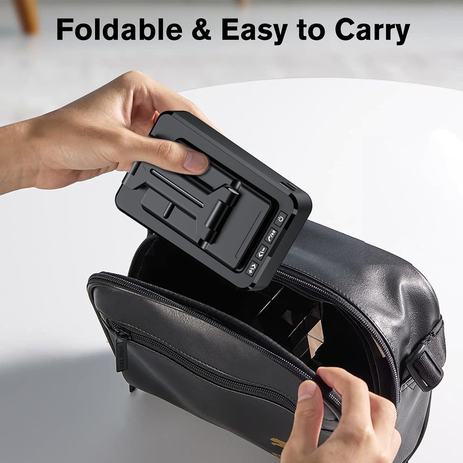 Cell Phone Stand with Wireless Bluetooth Speaker and Charging, Anti-Slip Base HD Surround Sound, Perfect for Home/Outdoor, Phone Holder Compatible with iPhone/ipad/Samsung Galaxy, Gifts for Men Women